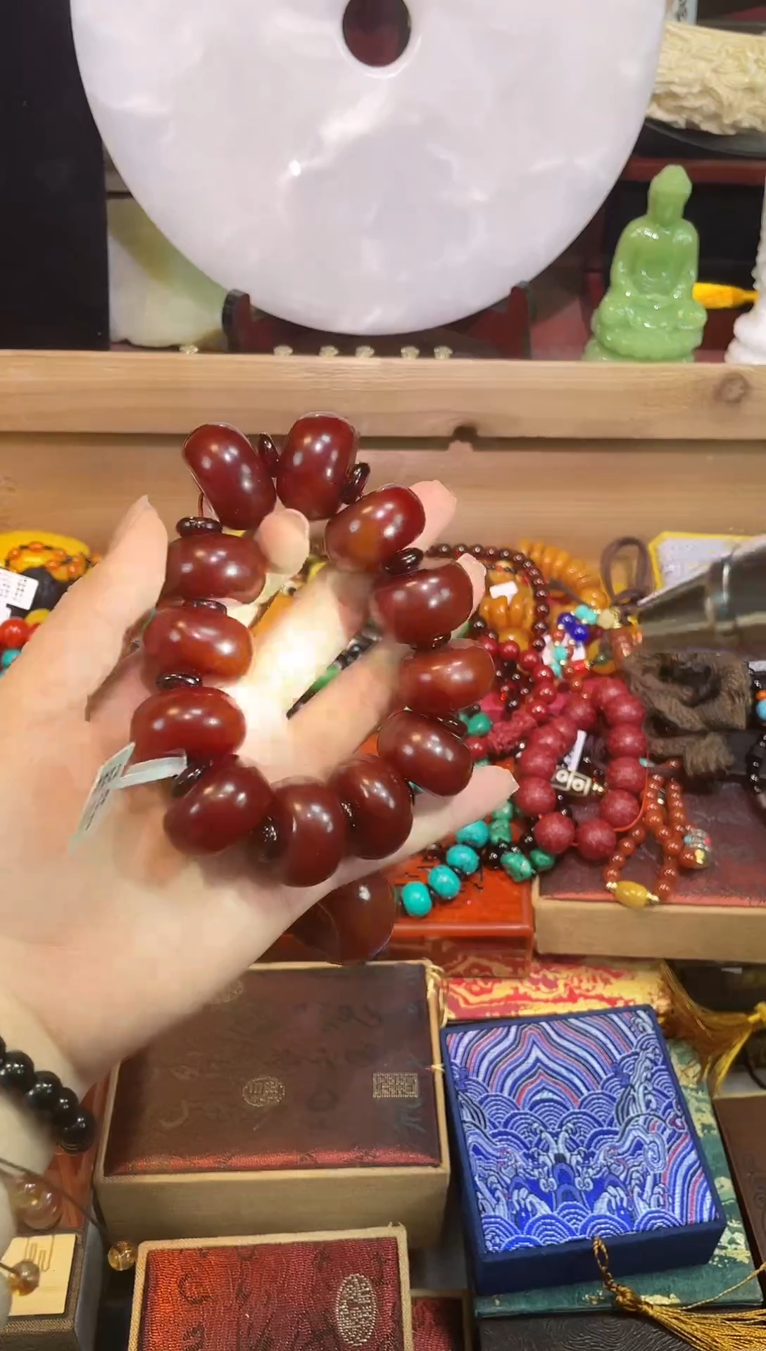 【闪购商品】蜜蜡裸石未镶嵌李总专属链接手串--