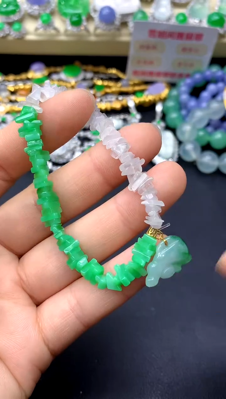 未镶嵌手链翡翠99-中国好珍宝