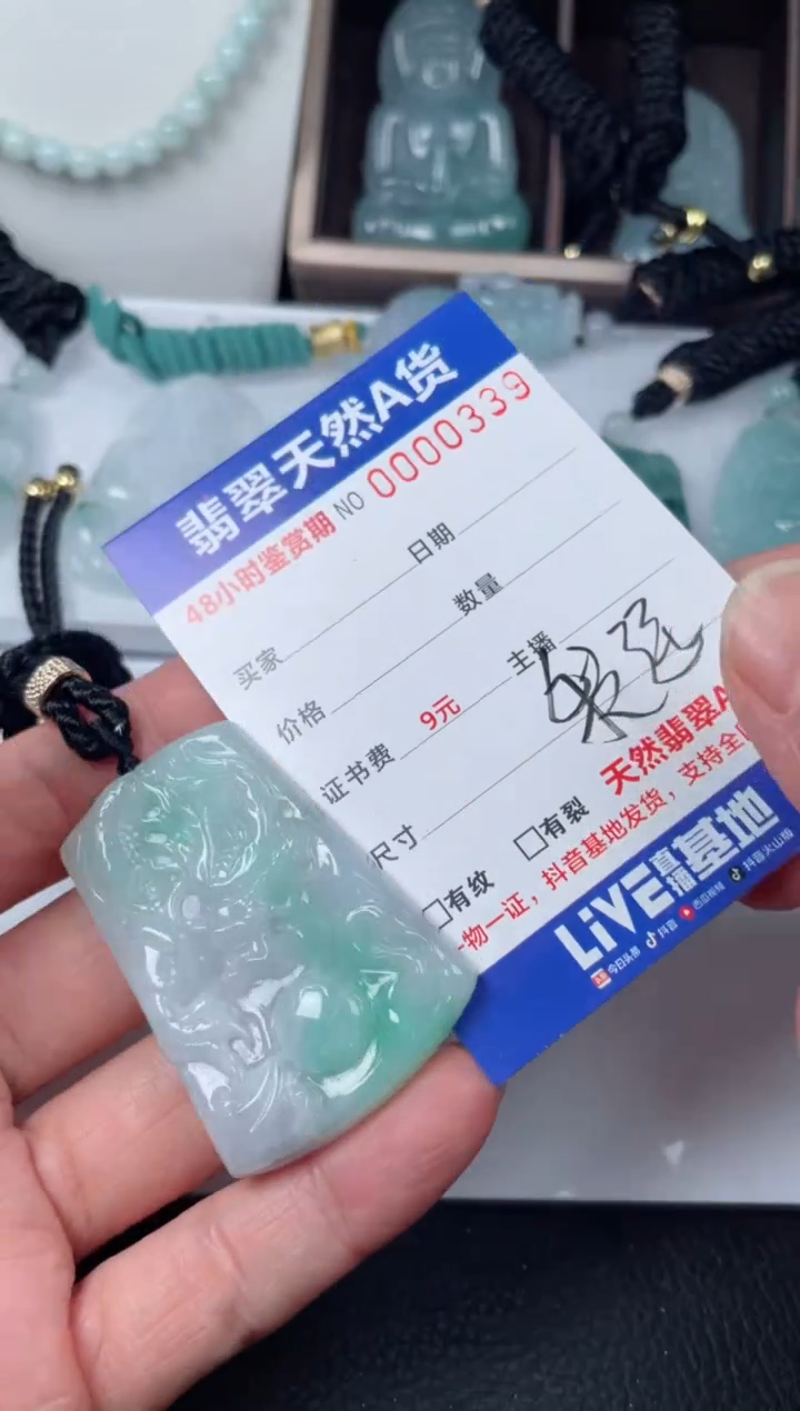 【闪购商品】翡翠颈饰未镶嵌         