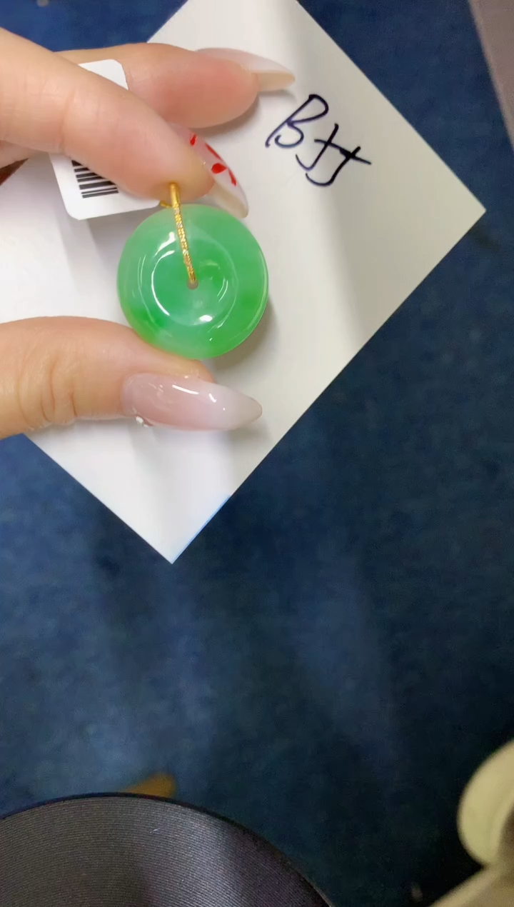 【闪购商品】翡翠颈饰18K金镶嵌000000000000