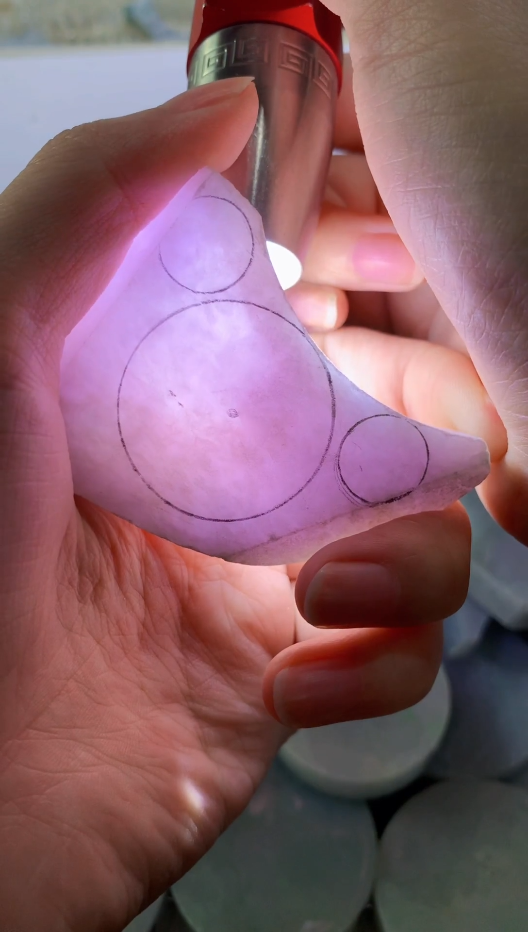 裸石翡翠天然缅甸a货001