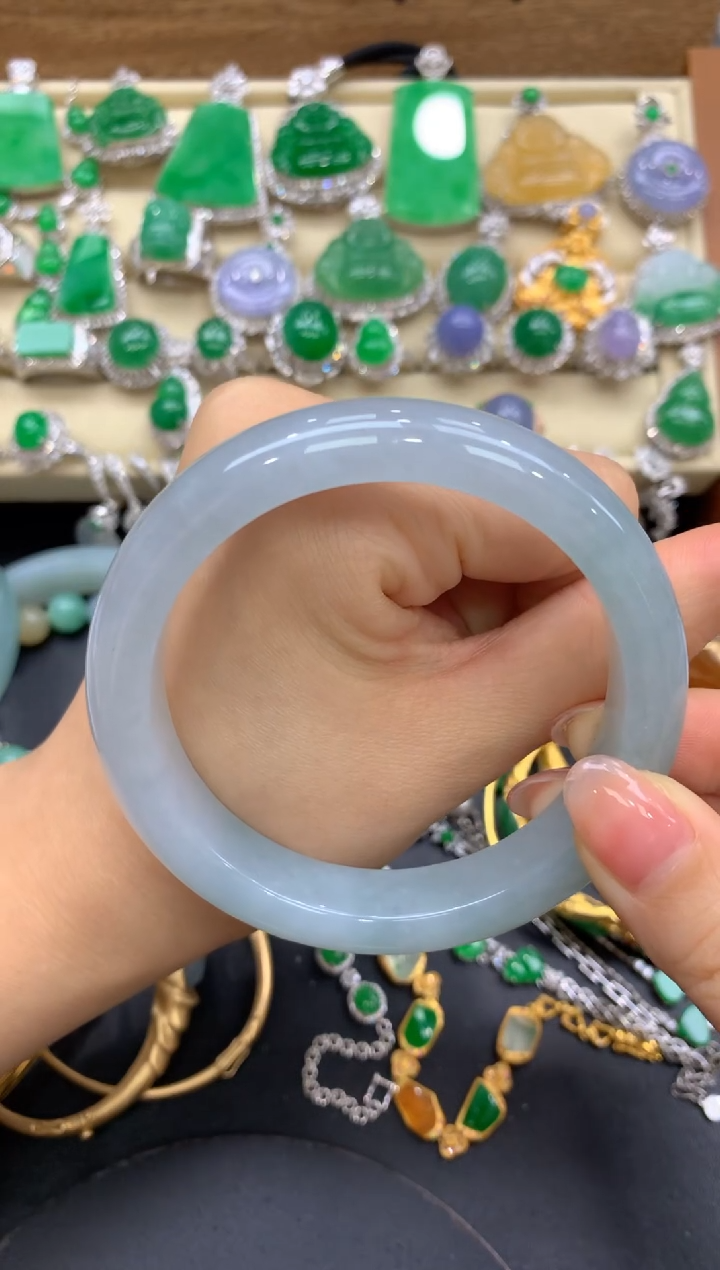 【闪购商品】翡翠手镯未镶嵌544-中国好珍宝