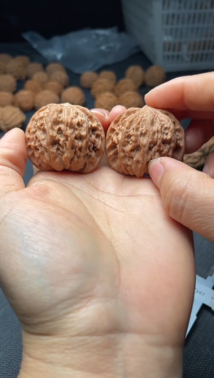 把件文玩核桃w278  磨盘 40尺