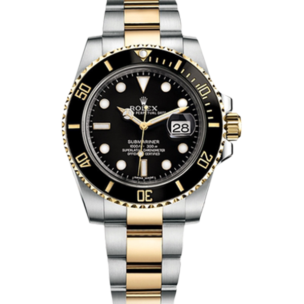 99新 Rolex/劳力士 老佛爷/劳力士116613/自动机械/18年全套/40mm