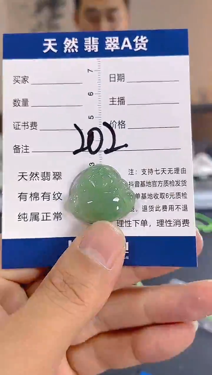 颈饰未镶嵌翡翠纯天然缅甸翡翠A货