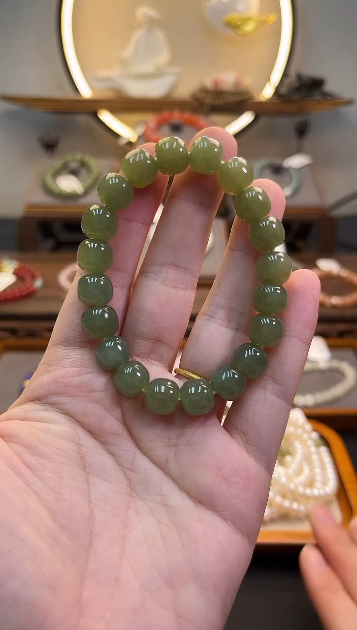 手链未镶嵌和田玉货号1198