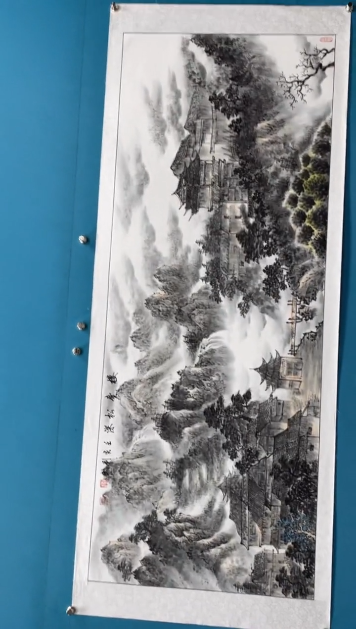 国画闪电购刘武绘画42