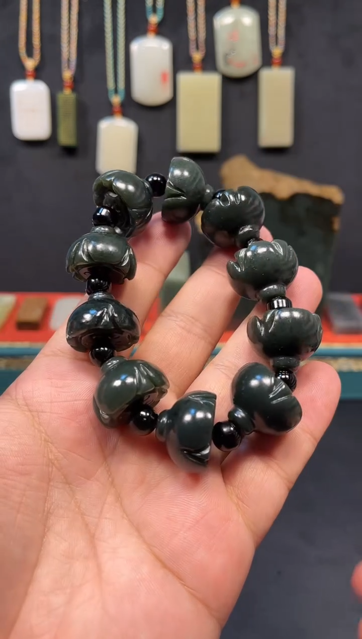 手串未镶嵌和田玉10