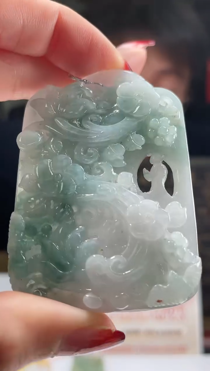 【闪购商品】定制翡翠未镶嵌不退不换CMH1件-A