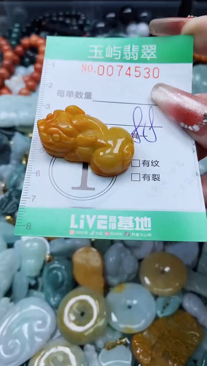 【闪购商品】翡翠颈饰未镶嵌闪购0074530