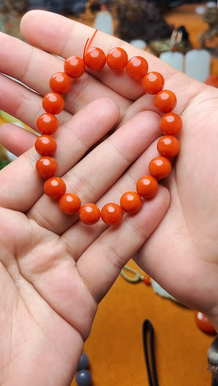 【闪购商品】南红玛瑙手串未镶嵌手串
