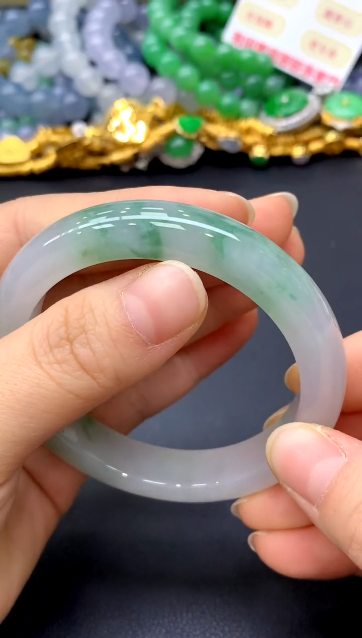 未镶嵌手镯翡翠564-中国好珍宝