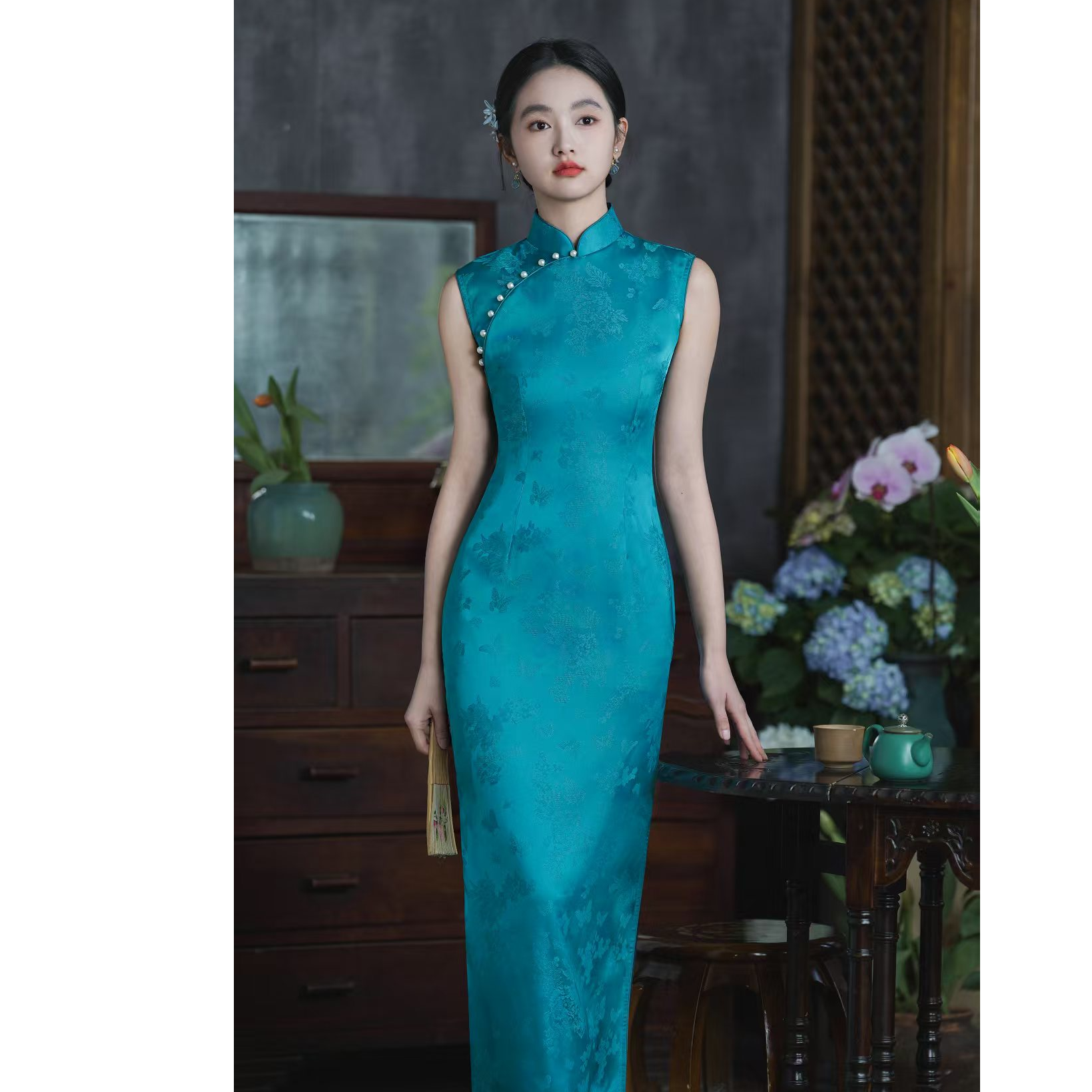 【月照西厢】2025新款夏季旗袍改良绝美气质年轻款新中式显瘦超好看