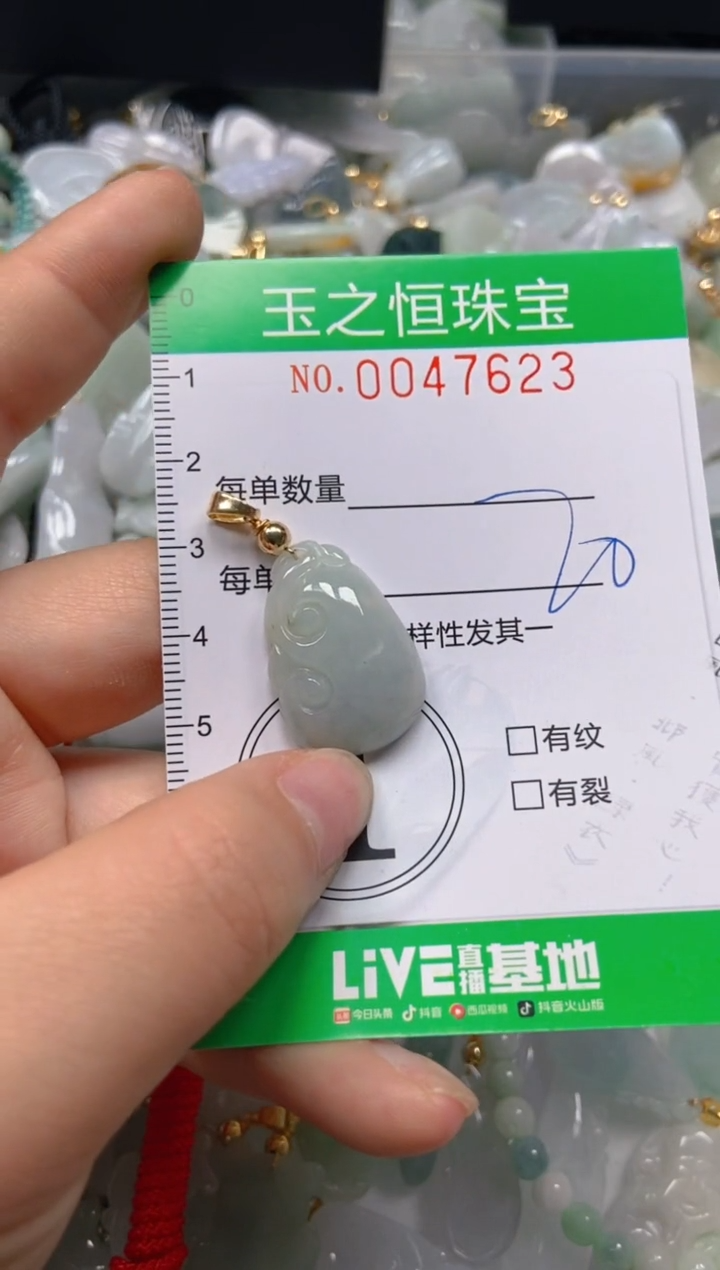 【闪购商品】翡翠颈饰未镶嵌闪购0047623