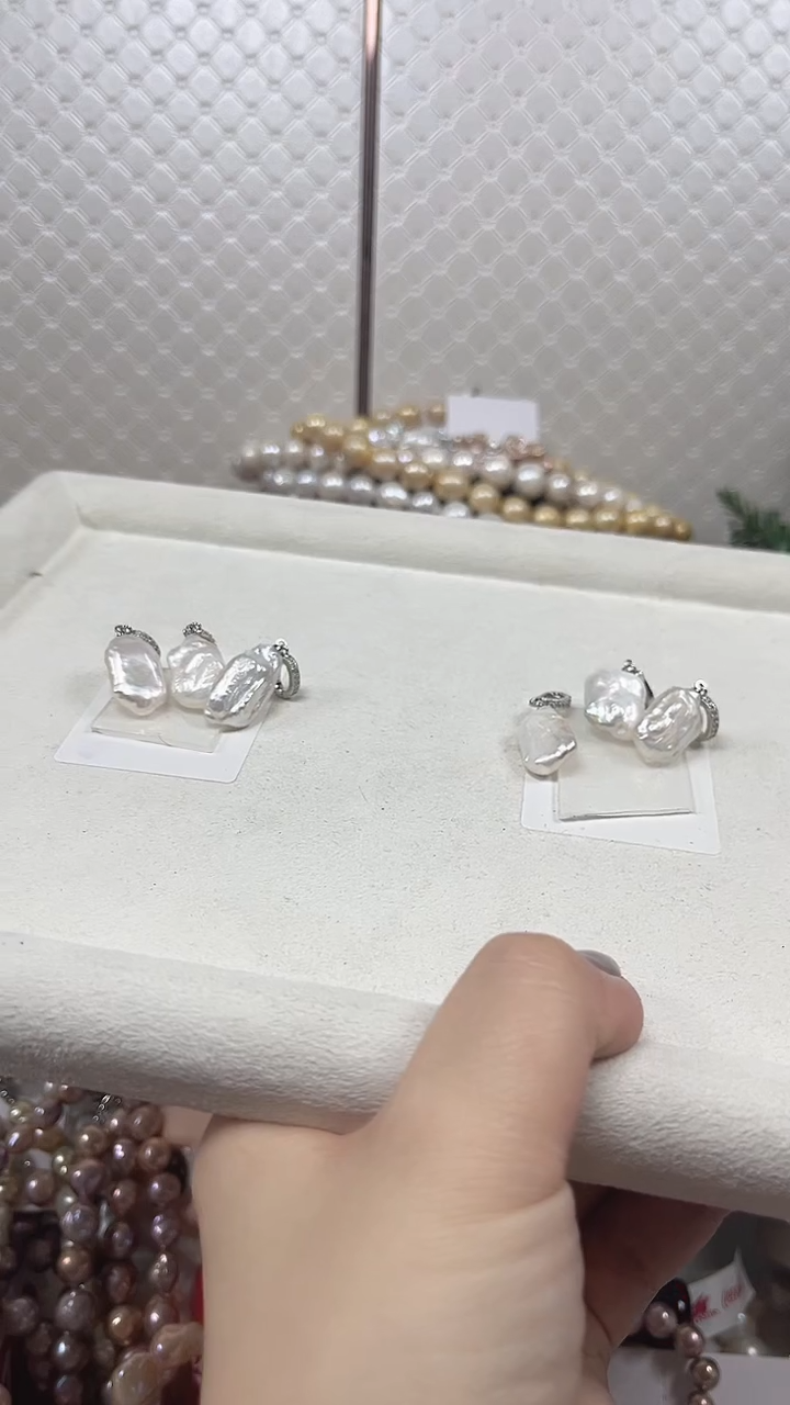 未镶嵌吊坠淡水珍珠【纯恬珠宝】（多样性发货发一）