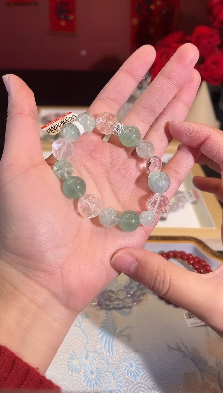 【闪购商品】萤石手链未镶嵌Q729手串