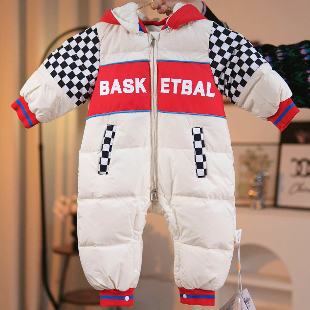babibabi品牌羽绒服连体服断码清货处理厚羽绒冬款婴童无运险
