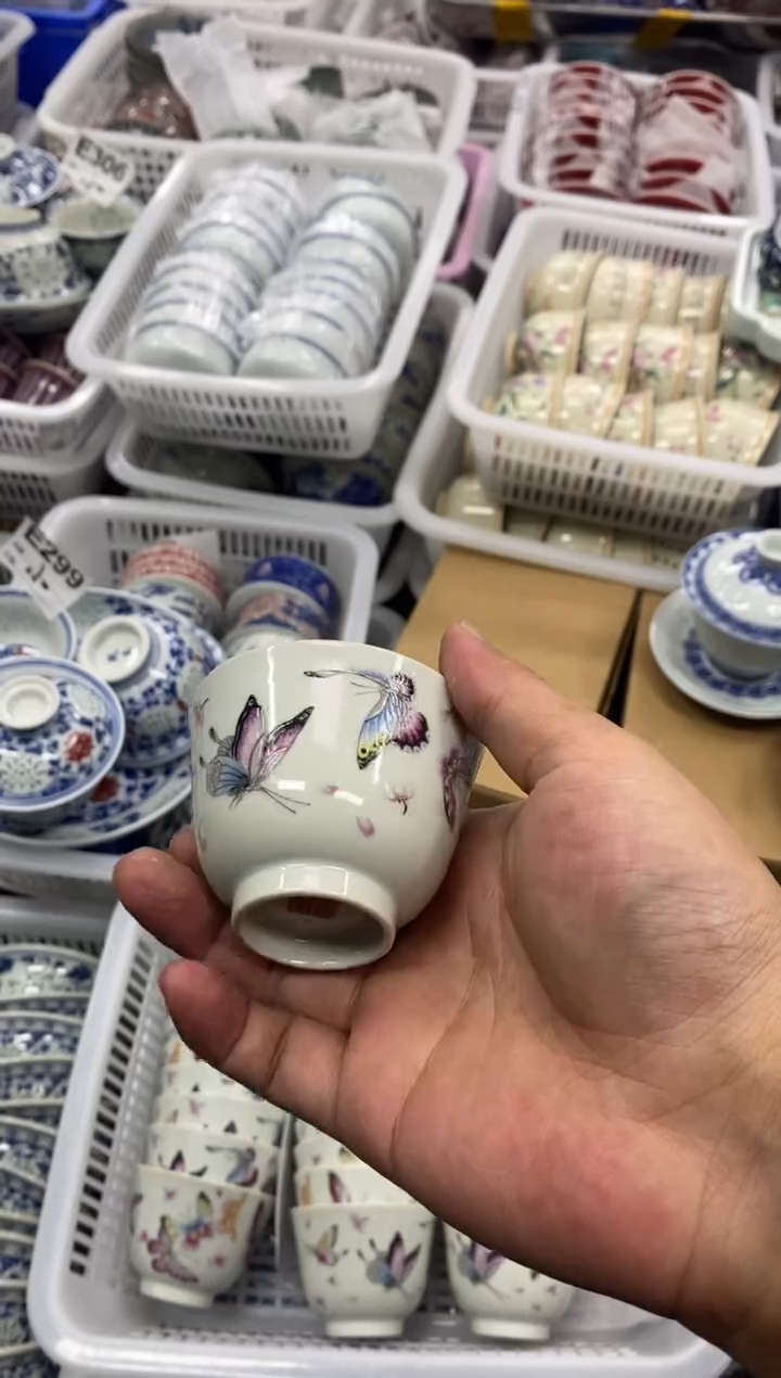 摆件陶景德陶瓷茶具容量约60