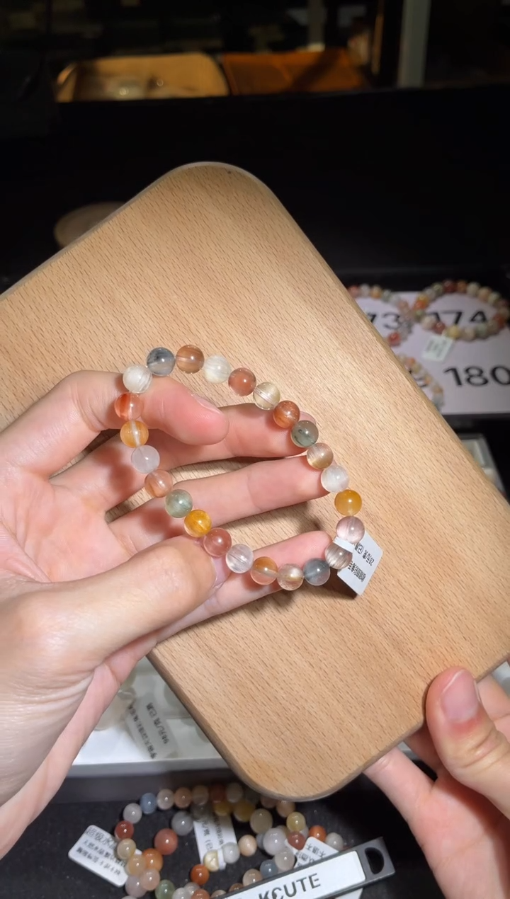 未镶嵌手链水晶180号多样性发一BB 7+