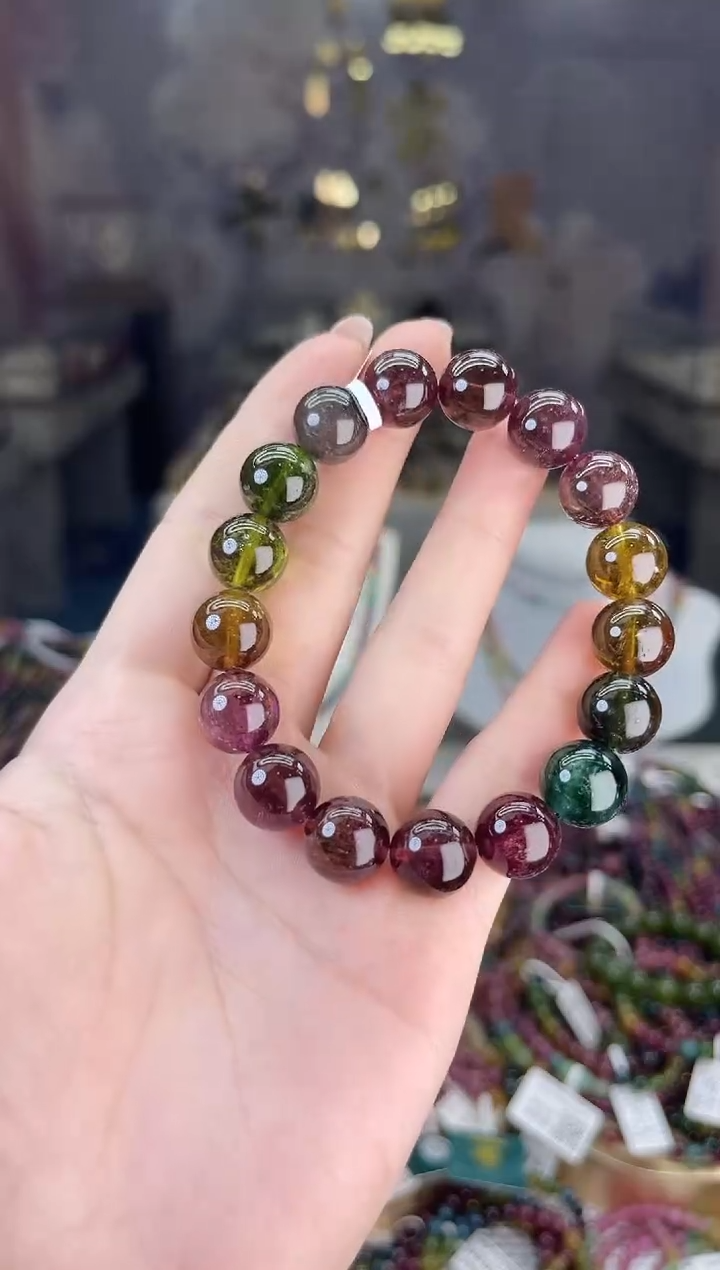 【闪购商品】碧玺/未镶嵌11mm+碧玺单圈多样性发货