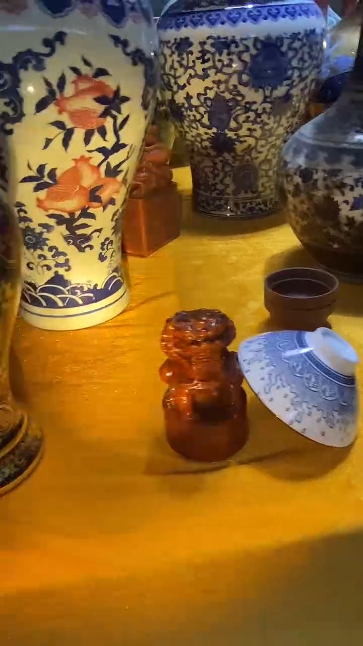 摆件瓷主播口述为主 （斗笠杯 单只）