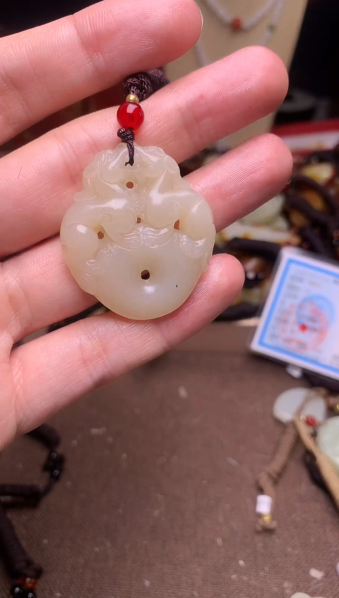 颈饰未镶嵌和田玉新疆料青海料清水和田玉吊坠