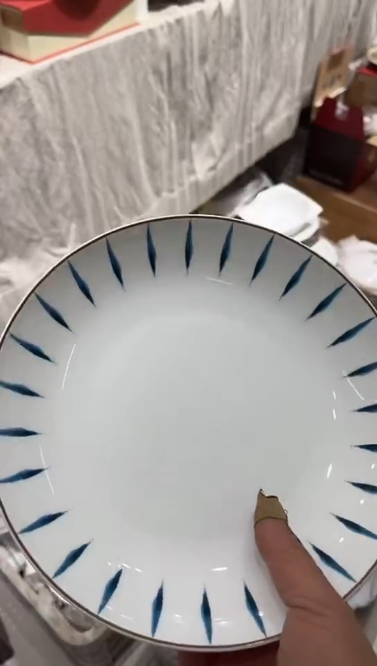 骨瓷隆达骨瓷8深汤盘1个