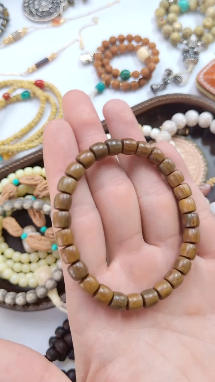 檀香木手串/手链绿檀