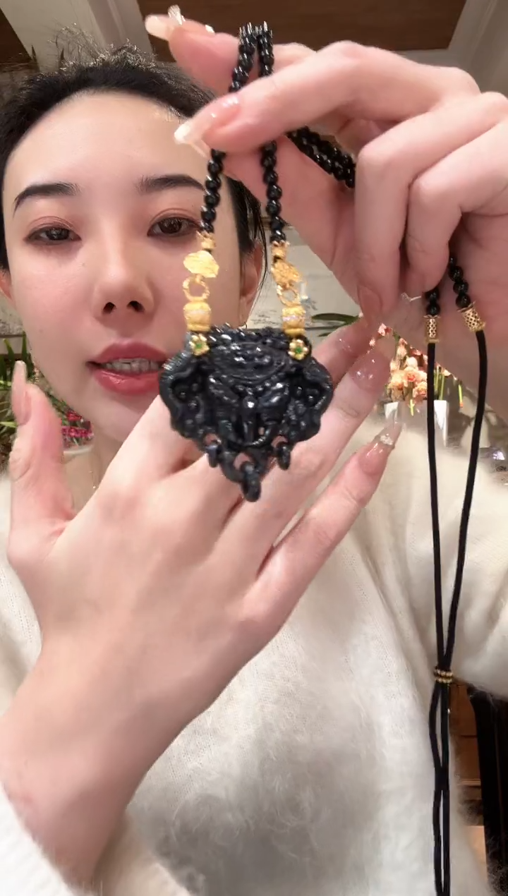 【闪购商品】翡翠颈饰未镶嵌国风