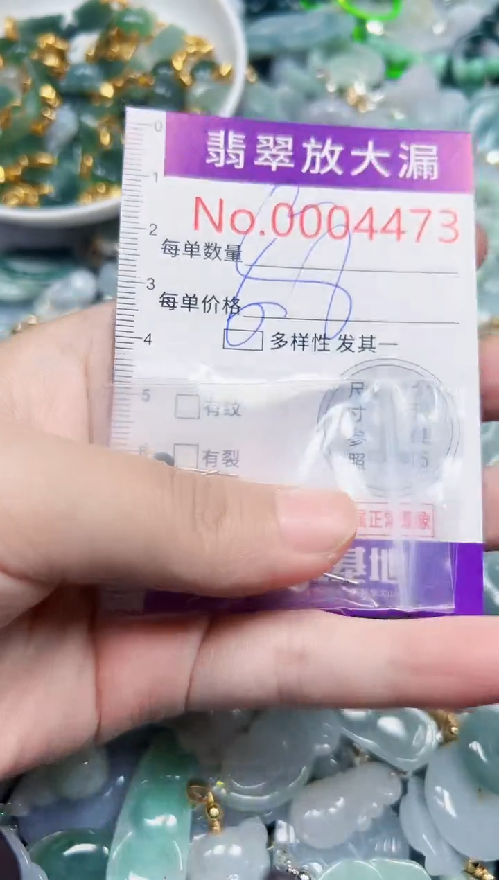 颈饰未镶嵌翡翠4473