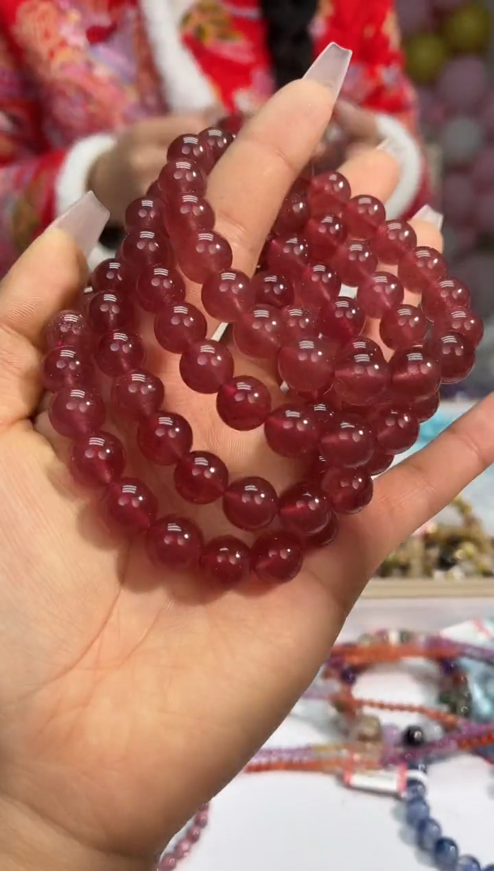 【闪购商品】石英质玉手链未镶嵌121多样性发其一/10+