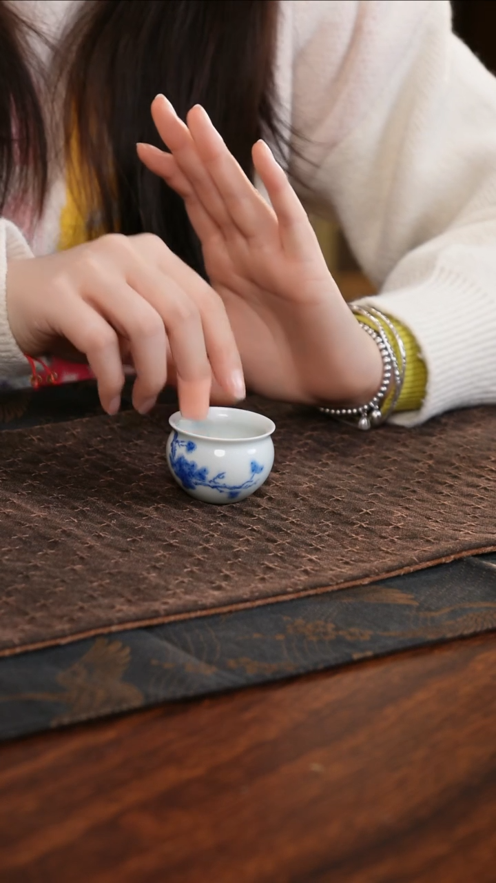 【闪购商品】杯子聚澜堂松针小缸杯