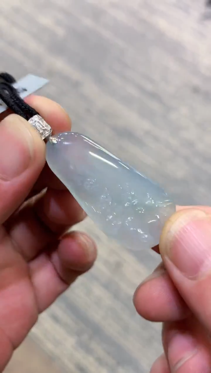颈饰未镶嵌翡翠天然A货翡翠