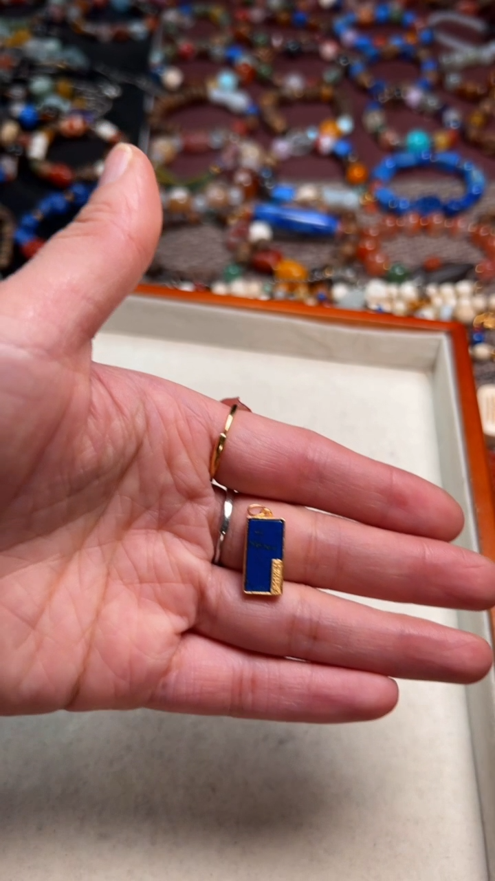 未镶嵌青金石配件3配件