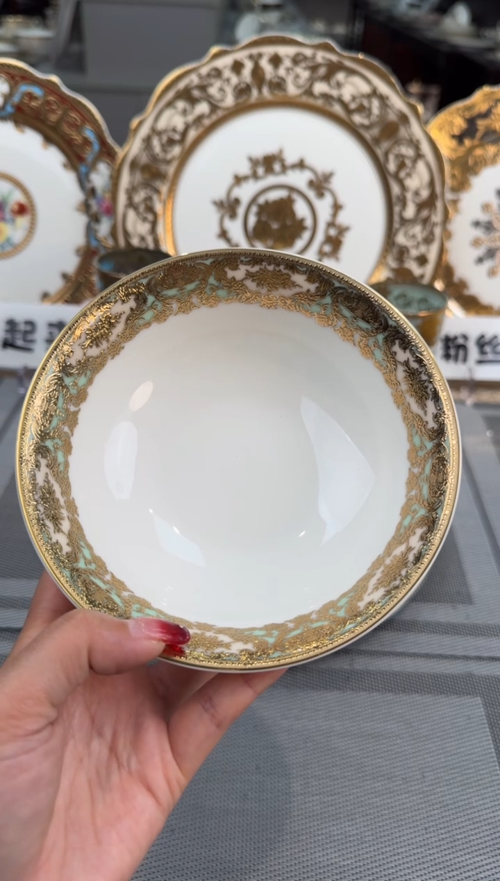 【闪购商品】瓷片6寸水果碗1个  福利价