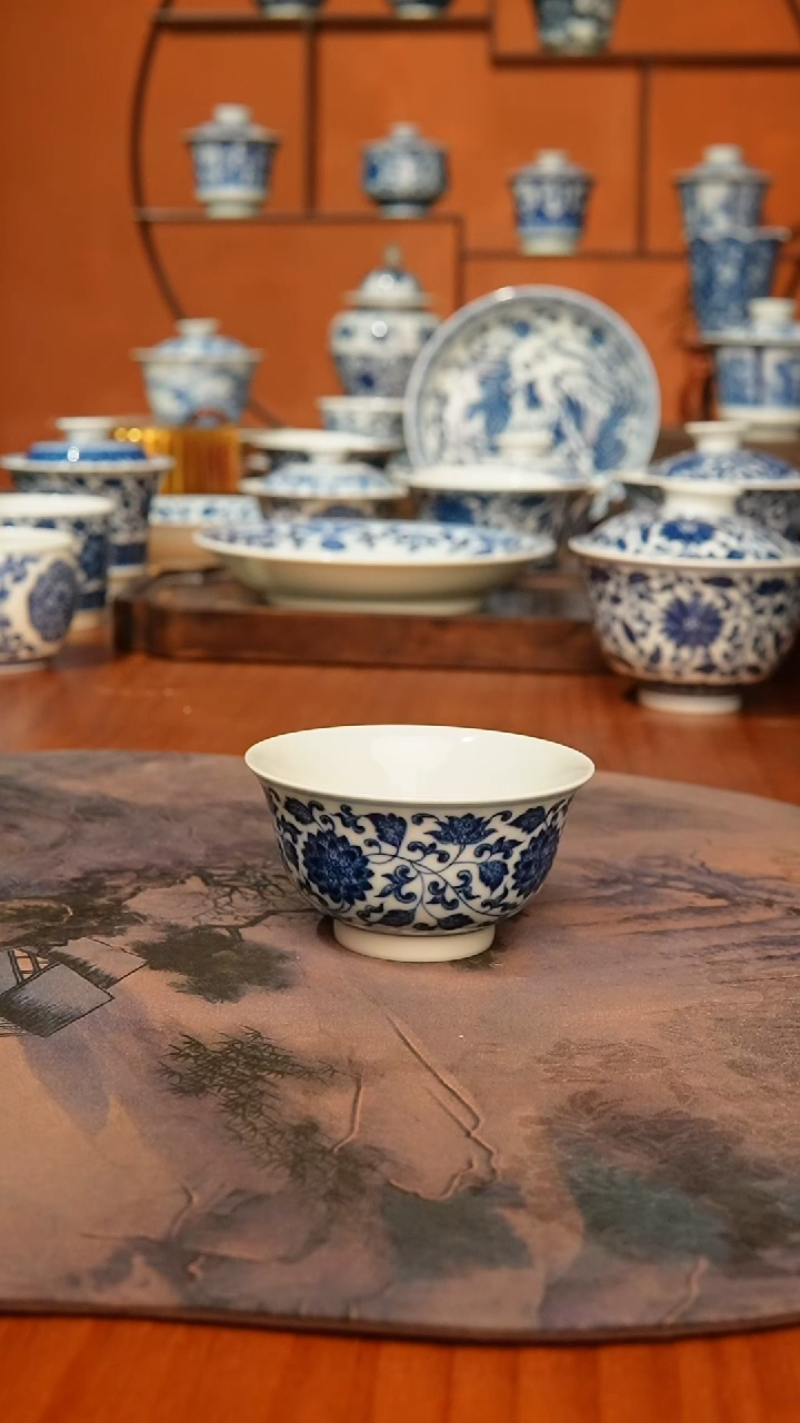 【闪购商品】景德镇镹曰陶手工手绘柴窑茶具