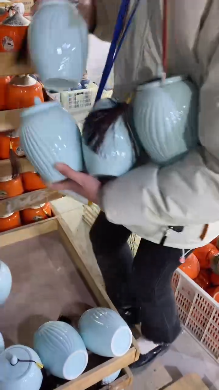 【闪购商品】罐陶瓷茶叶罐密封罐