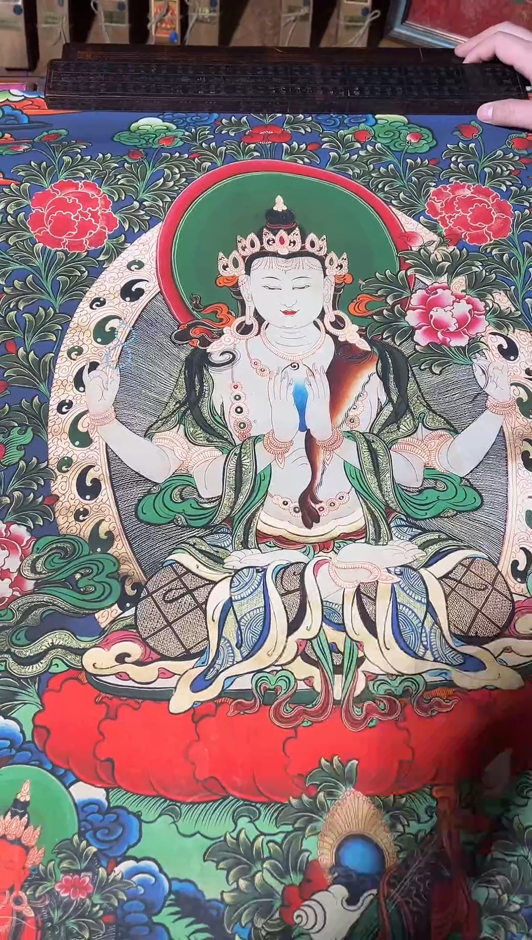 卷轴画东东唐卡tk16