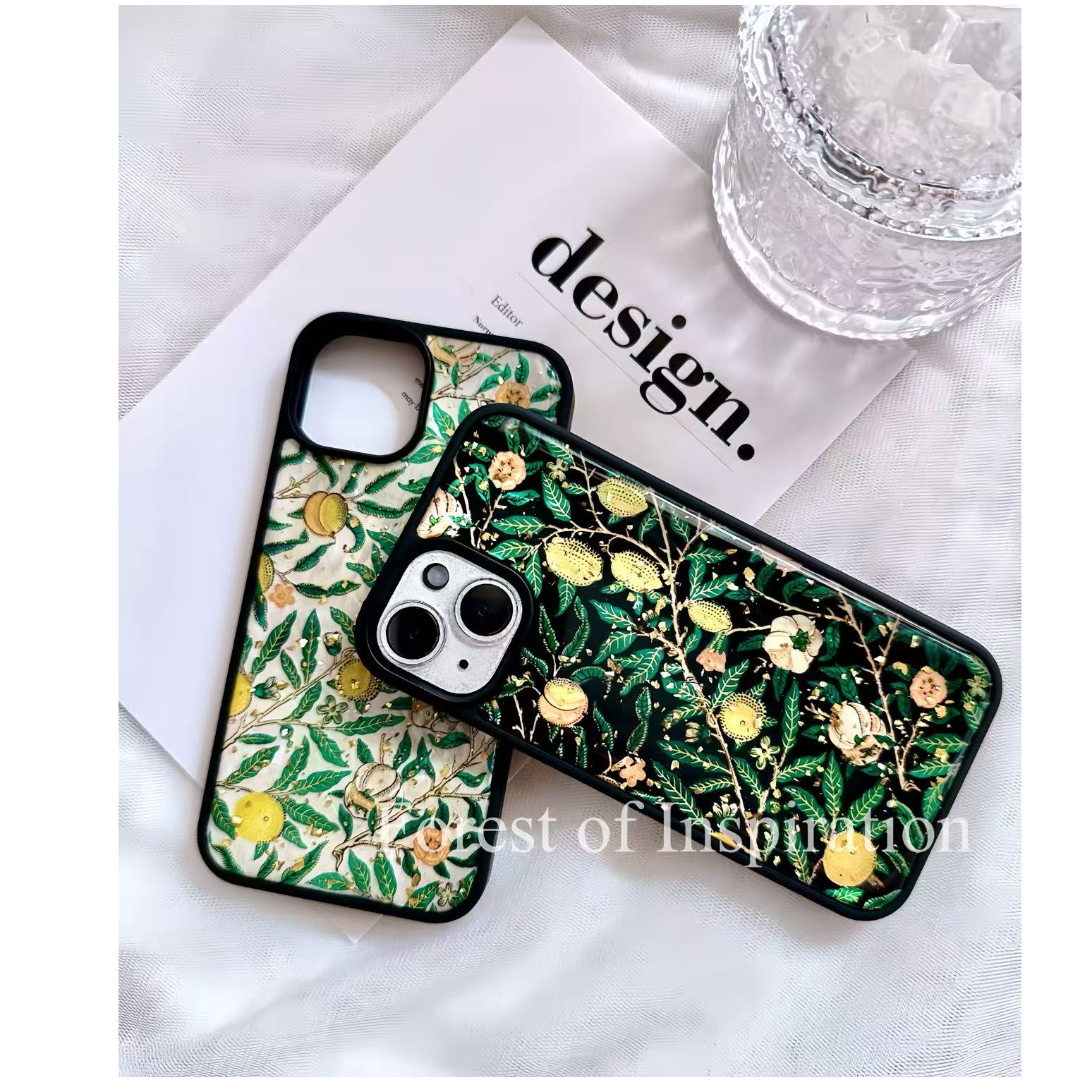 定制贝母全包防摔珠光高级手机壳适用于苹果14,15P/PM,16P/PM