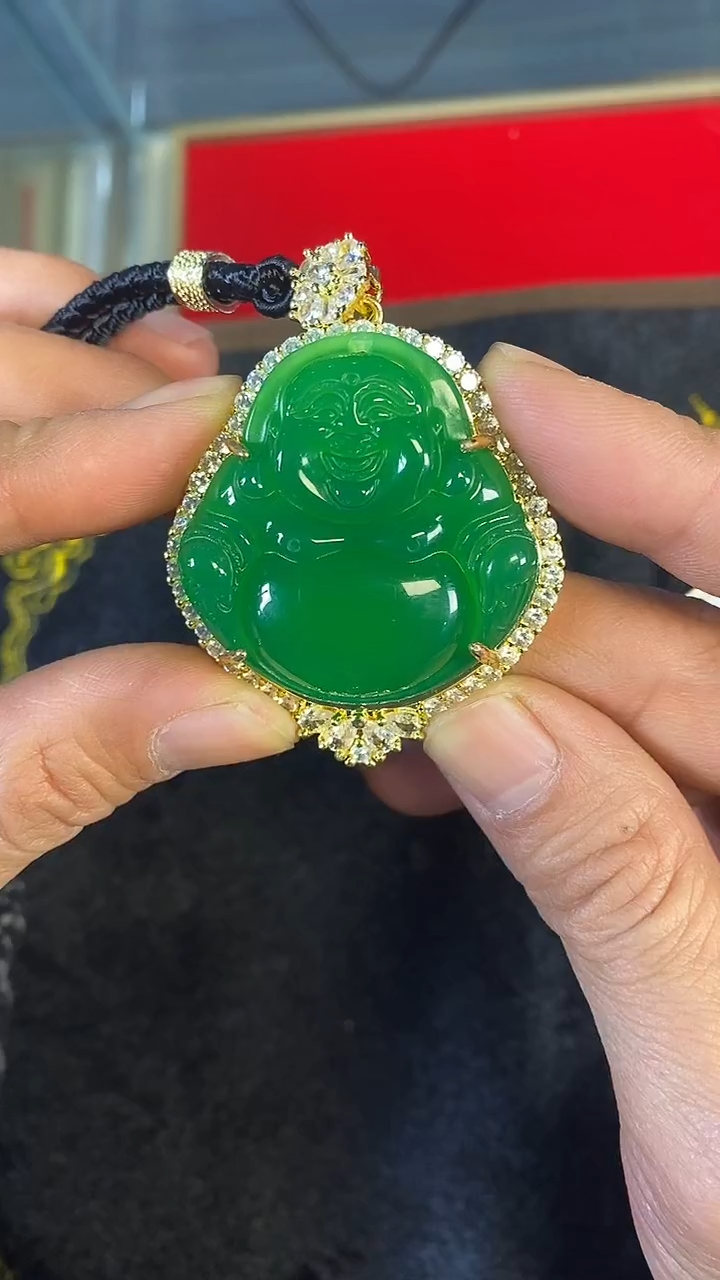 未镶嵌吊坠(赠链)玛瑙/玉髓天然水润玉吊坠