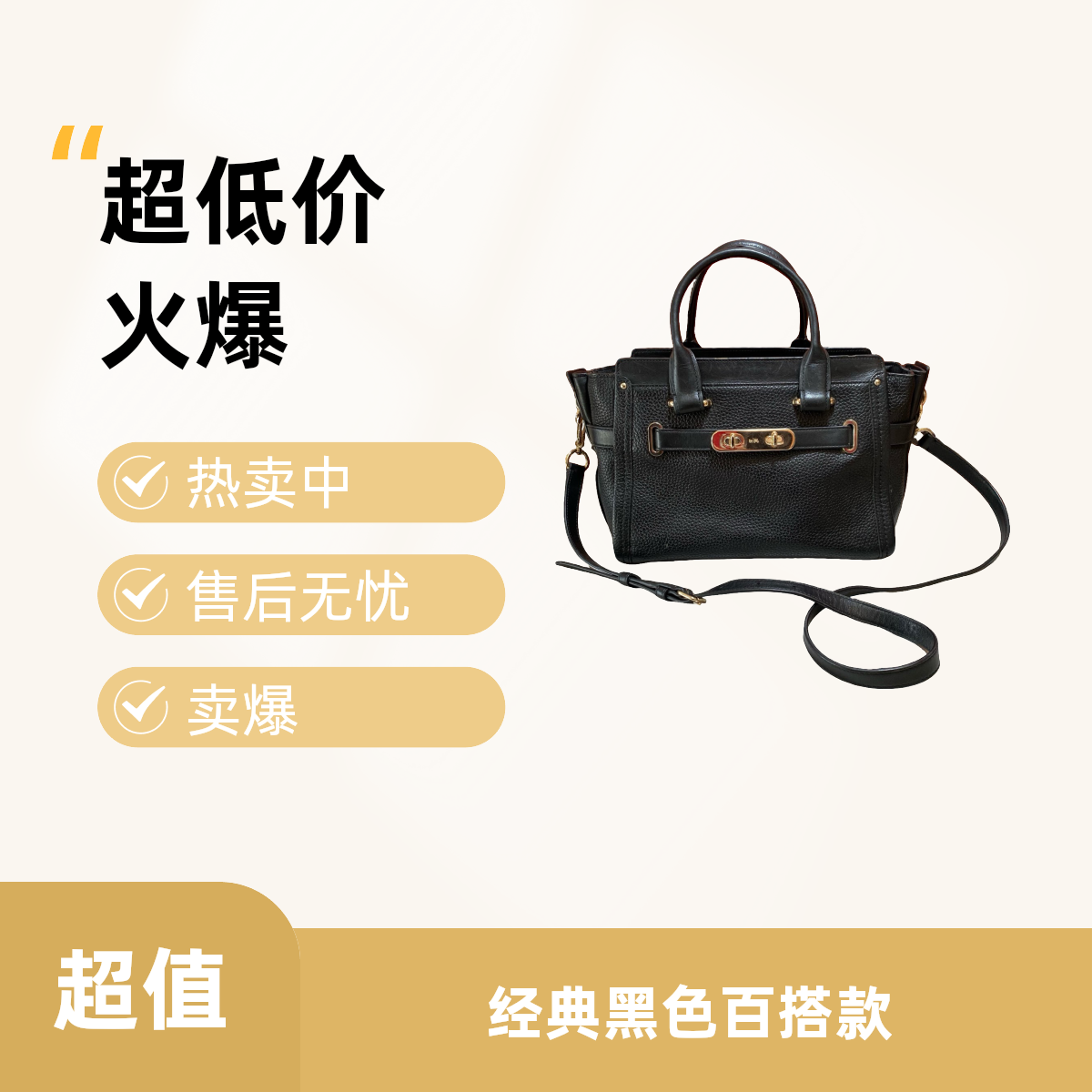 95新 品牌 95新 COACH/蔻驰 14228 斜挎包