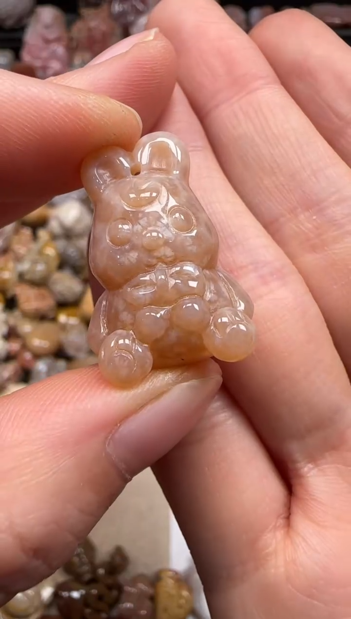 【闪购商品】硅化珊瑚（珊瑚玉）颈饰未镶嵌413