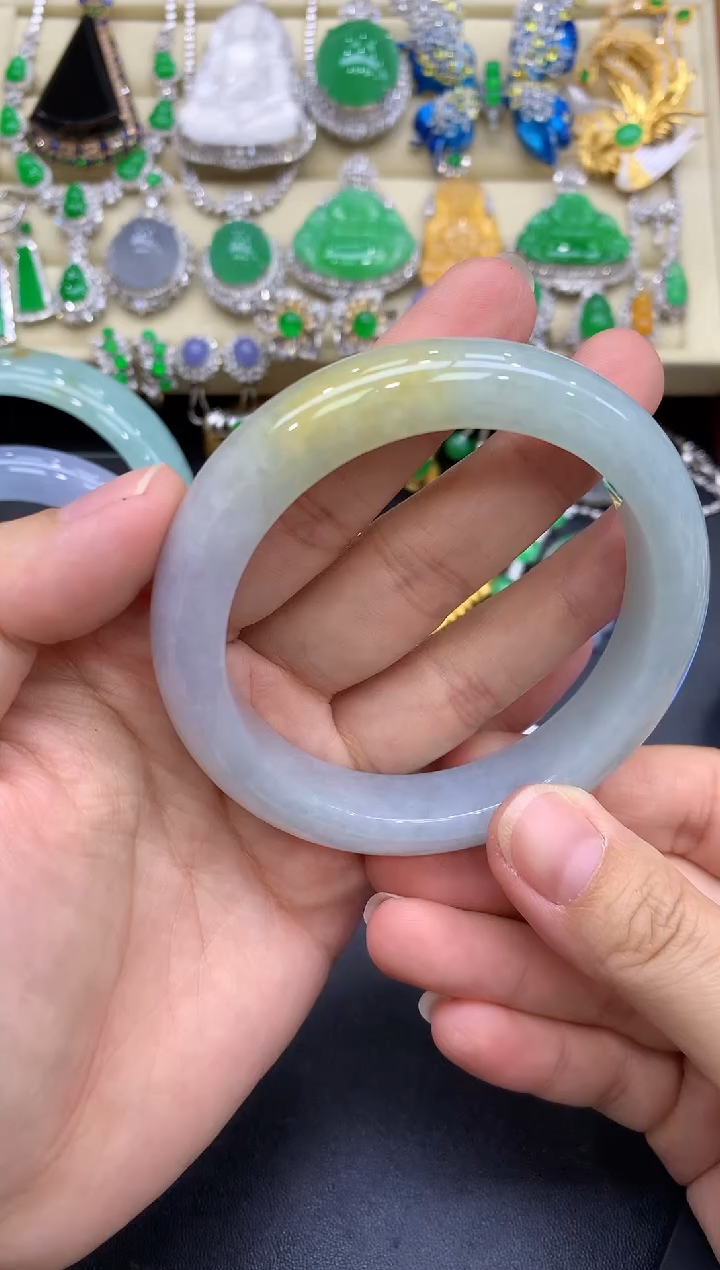 未镶嵌手镯翡翠200-中国好珍宝