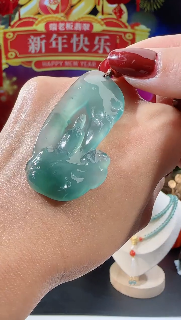 【闪购商品】翡翠吊坠(不含链)未镶嵌观音