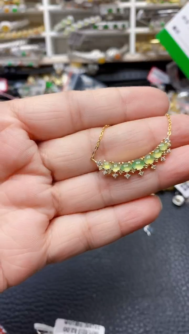 【闪购商品】翡翠戒指银S925镶嵌5014