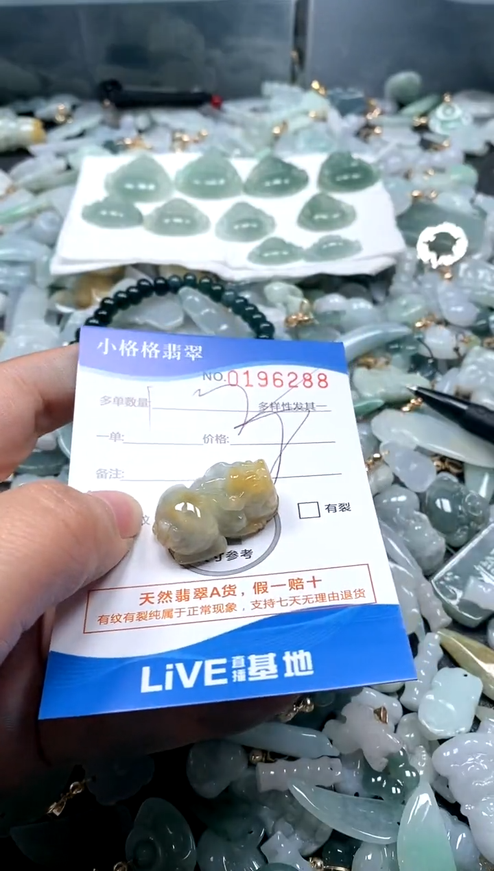 【闪购商品】翡翠颈饰未镶嵌闪购商品0196288