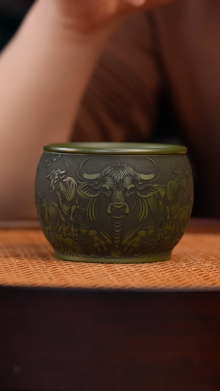 茶杯紫砂宜兴全手工紫砂杯