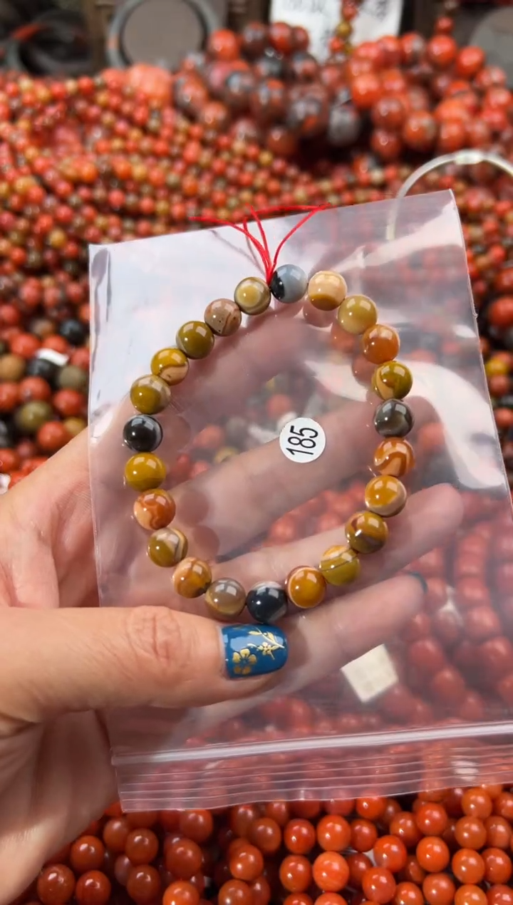 未镶嵌手串南红玛瑙8+