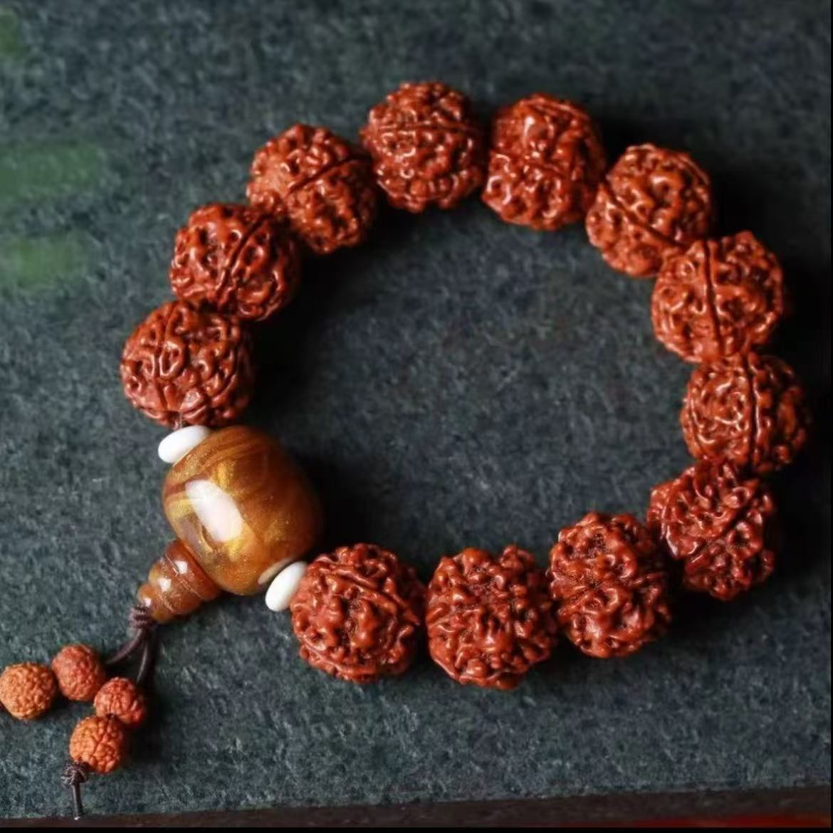 非金属木质手链 SC-370  金刚手串