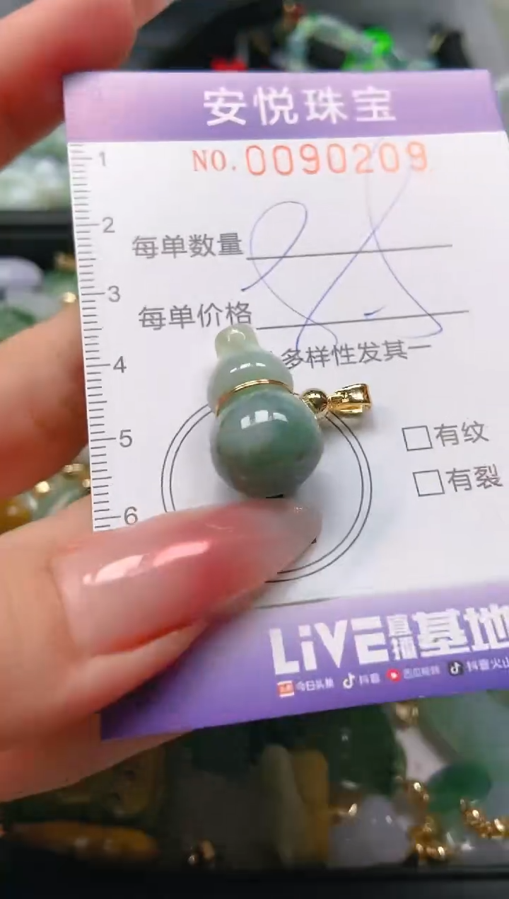 【闪购商品】翡翠颈饰未镶嵌闪购0090209